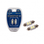 Светодиод Xenite S4316 12V(T11/C5W)  замена S1317, S1319, S3317 (комплект 2 шт)