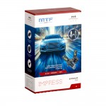 Светодиодные лампы MTF Light серия IMPRESS H4/H19 12V 21W 2100LM 6000K (размер штатн. лампы) к-кт.