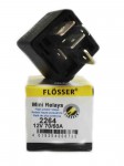 Мини-реле 12V 20/30А с диодом  2264 Flosser