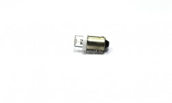 Лампа светодиодная Т8.5 (BA9s) белая, конус (с цоколем) 12V