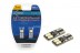 Светодиод Xenite CAN 410 обманка 12V T10 W2.1x9.5d (Яркость 90Lm) (комплект 2 шт)