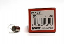 Автолампа 24V G14 6W  1363 Koito