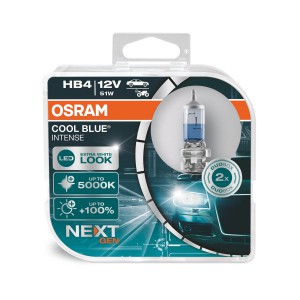 Автолампа HB4 12V 51W (P22d) Cool Blue Intense Next (DuoBox) 9006CBN-HCB OSRAM Автолампа HB4 12V 51W (P22d) Cool Blue Intense Next (DuoBox) 9006CBN-HCB OSRAM