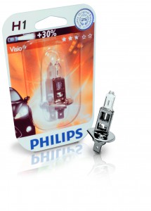 Автолампа H1 12V 55W (P14.5s) Vision +30% (блистер) 12258PRB1 PHILIPS Автолампа H1 12V 55W (P14.5s) Vision +30% (блистер) 12258PRB1 PHILIPS