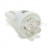 Светодиод 12V T10 (W5W) WHITE (4LED) W2.1x9.5d (габарит, повторитель поворота) Маяк