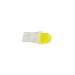 Лампа светодиодная Т10 (W2,1-9,5d) белая, 1 COB 3D диод, (б/цокольная) 12v (НОВИНКА)