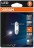 Светодиод 12V 1W 36мм (SV8.5-8) 6000K (блистер 1шт) (6498CW-01B) OSRAM