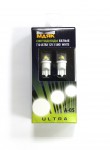 Светодиод 12V T10 W2.1x9.5d  б/ц  3SMD ULTRA-SW Маяк(2шт.)