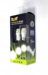 Светодиод 12V T10 (W5W) WHITE (6SMD) ULTRA-SW линза 360 W2.1x9.5d Маяк(2шт.)