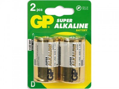 Батарейка 13A LR20 упак, 2шт GP Батарейка 13A LR20 упак, 2шт GP