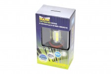 Светодиод 12V Н11,Н8,Н16 All-in-one 31SMD (5730) 16W PGJ19-2 WHITE LENS 360° ULTRA  Маяк