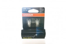 Светодиод 12V 1W T4W (BA9s) 4000К (блистер 2шт) (3850WW-02B) OSRAM
