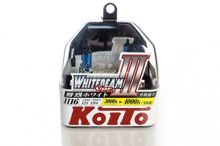 Автолампа H16 12V 19W (PGJ19-2) 2шт. Whitebeam Premium P0749W Koito Автолампа H16 12V 19W (PGJ19-2) 2шт. Whitebeam Premium P0749W Koito