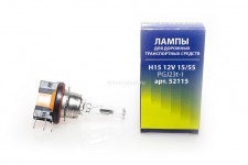 Автолампа H15 12V 15/55W (PGJ23t-1)  52115 &quot;Маяк&quot;