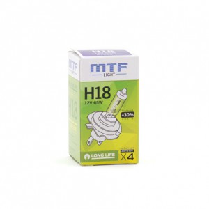 Автолампа H18 12V 65W LONG LIFE x4 MTF Автолампа H18 12V 65W LONG LIFE x4 MTF