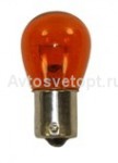 Автолампа   12V  P21W (BAU15s)  оранжевая 667101 FLOSSER